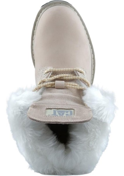 Utah Fur A.Bej Kadın Crazy Deri Bot