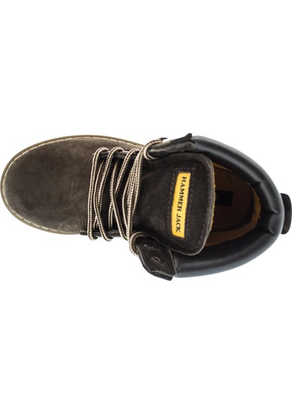 102 16600-G Siyah Crazy Kadın Hakiki Deri Bot indirimleri