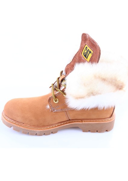 Utah Fur Kadın Tarçın Nubuk Bot modelleri