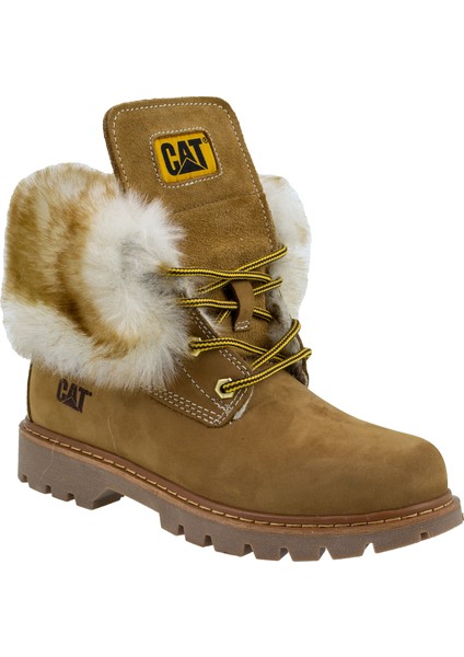 015Z101184 Utah Fur Sarı Nubuk Kadın Bot