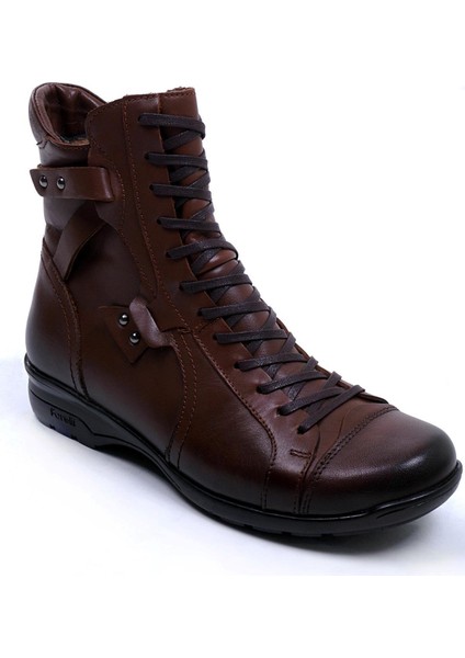 18353-G Taba Kadın Deri Bot