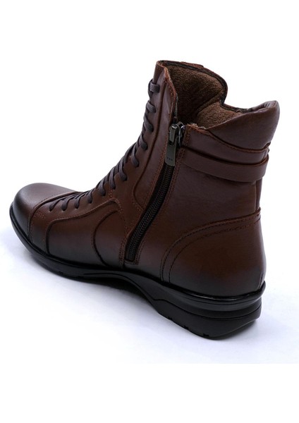 18353-G Taba Kadın Deri Bot
