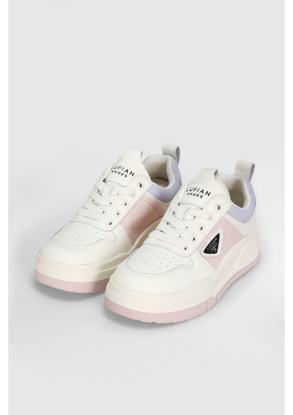 Jennıfer Pembe Kadın Hakiki Deri Spor Ayakkabı