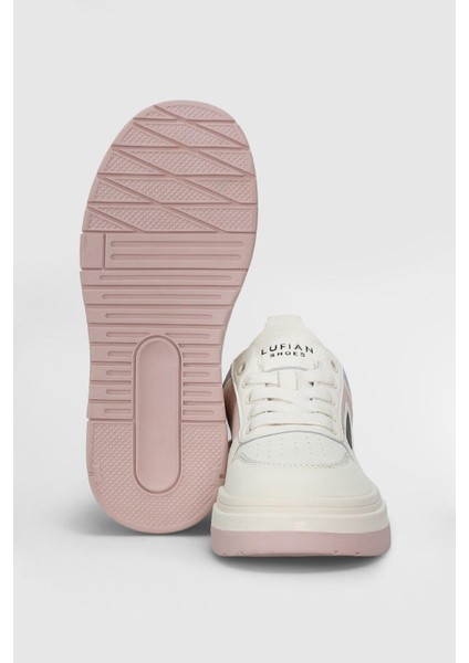 Jennıfer Pembe Kadın Hakiki Deri Spor Ayakkabı