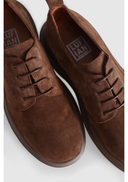 Bruce Camel Süet Erkek Hakiki Deri Deve Tüyü Ayakkabı