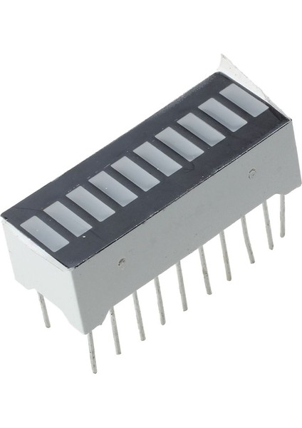 5 Parçalı 10 Segmentli Çubuk Grafik Kırmızı Dijital LED Işık Çubuğunu Gösterir (Yurt Dışından)