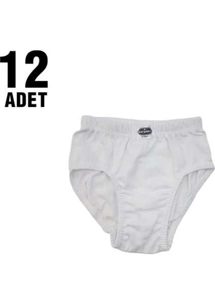 12'li Erkek Çocuk Slip Külot 28601