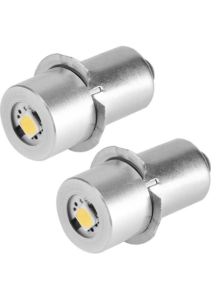 2x 1W P13 5s LED El Feneri Ampul 100-110LM 2700-7000K Yedek Ampul Torçu Lambası Acil Durum Işığı (6V) (Yurt Dışından)