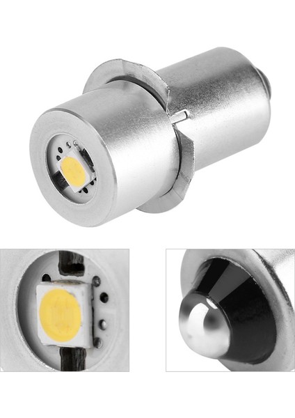 2x 1W P13 5s LED El Feneri Ampul 100-110LM 2700-7000K Yedek Ampul Torçu Lambası Acil Durum Işığı (6V) (Yurt Dışından) indirimleri