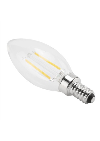 Dimmable E12 2W Cob Cob Edison Mum Flame Filament LED Ampul Lambası 10*3 5cm (Yurt Dışından) fiyatları