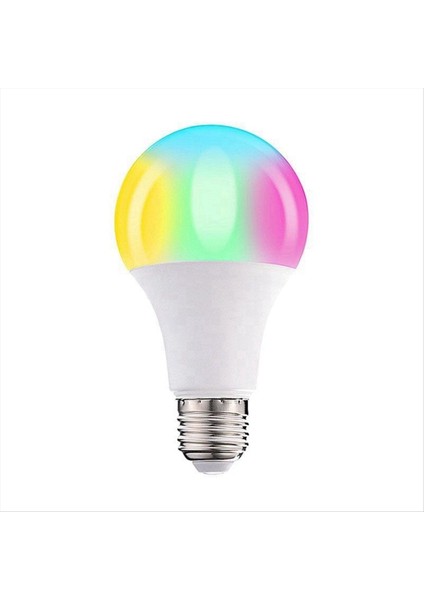LED Renkli Ampul E27 Vida Ampul Lambası Hafıza Atmosfer Ampul Gücü ile Uzaktan Kumanda Dönüşü 10W (Yurt Dışından) fiyatları