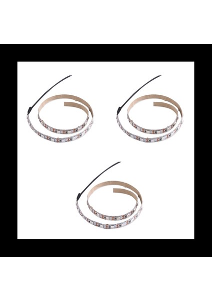 3x Uvc Germisidal Dezenfeksiyon Işık Çubuğu 5V Bakterisidal Lamba Akarları Işık Şeritleri LED Strıt Işık 100X1CM (Yurt Dışından)