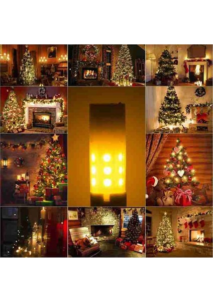 4 Pcs G4 Ampuller 1400-1800K 12V Düşük Voltaj Alev Lambası Atmosfer Dekorasyonu Tatil Ampulü Avize Kristal Ampul AC/DC12V (Yurt Dışından) modelleri