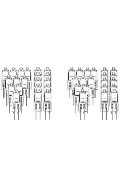 60 Pcs G4 Halojen Ampuller 20W 12V Halojen Ampuller 2 Pin Açık Lamba Ampulü Ocak Aydınlatma Sinyal Işıkları Palet Için (Yurt Dışından)