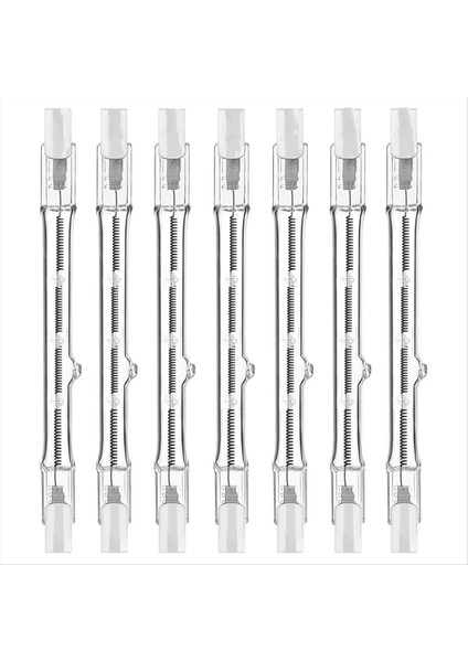 R7S Halojen Ampuller 7 Paket R7S Ampul 118MM Dimmable 230V Halojen Ampul Tungsten Doğrusal Ampul 150W (Yurt Dışından)