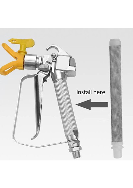 Püskürtme Aksesuarı Boya Püskürtücü Filtre Yüksek Sertlik 60 Ağ 10 cm Değiştirme Için (Yurt Dışından) fiyatları