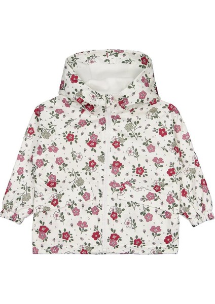 Polarlı Çiçek Desenli 2-5 Yaş Yağmurluk - Fil Dişi 2-3 Yaş fiyatları