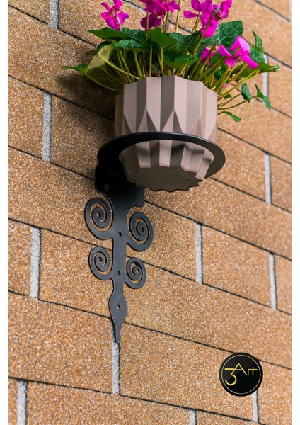 Duvar Tipi Saksılık - Estetik Ferforje Tasarım fiyatları