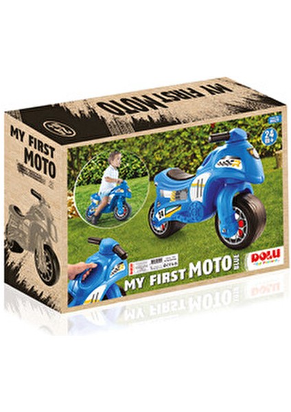 Mavi Ilk Motorum 8029 Hafif Taşınabilir Özellikli Çocuk Araç 2+ Yaş Erkek Çocuk İçin fırsatları