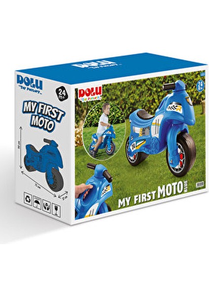 Mavi Ilk Motorum 8029 Hafif Taşınabilir Özellikli Çocuk Araç 2+ Yaş Erkek Çocuk İçin indirimleri