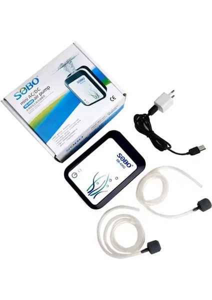 Hava Motoru Acdc 2,8 W 2 x 3 Ltmin