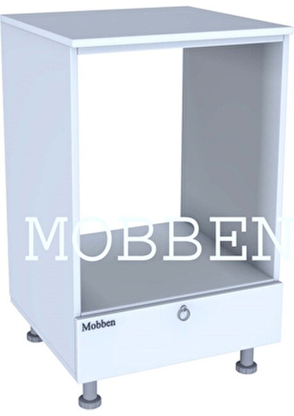 Ankastre Dolabı Beyaz Suntalam Fırın Dolabı 60 cm Ölçülerde Modern Tasarım