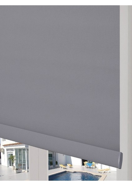 Lotus Serisi Koyu Gri A Kalite Mat Stor Perde fırsatları