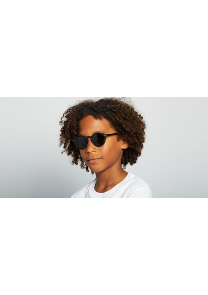 Sun Junior #d Black 5-10 Yaş - Siyah Çocuk Güneş Gözlüğü fırsatları