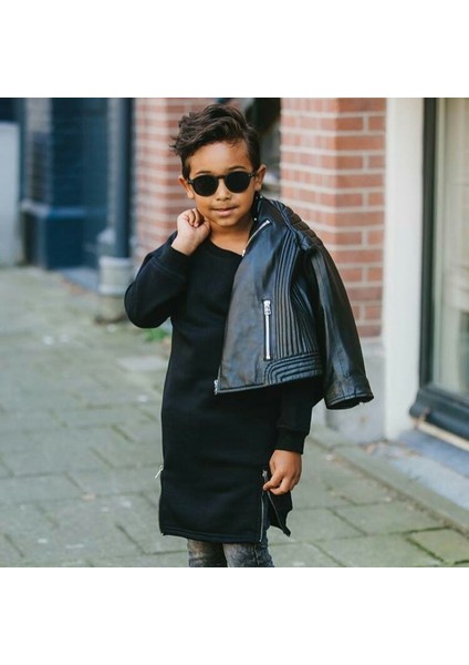 Sun Junior #d Black 5-10 Yaş - Siyah Çocuk Güneş Gözlüğü indirimleri