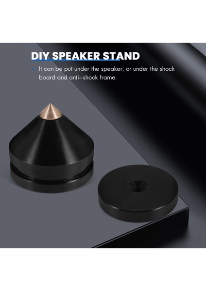 1 Set Hoparlör Hoparlör Sivri Uçlar Feets Ses Hoparlör Onarım Parçaları Palave Dıy Hoparlör Standı Şok Pimi Çivi ve Ped Aksesuarları (Yurt Dışından) fiyatları