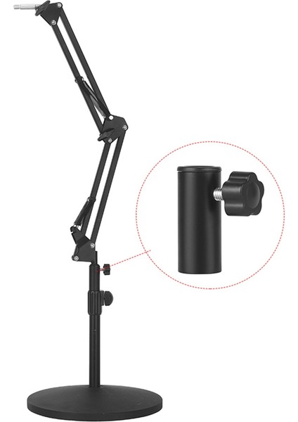 Braket Dönüşüm Aksesuarları Mikrofon Standı Uzatma Tüpü 1/4 Vida Olmadan Masa Standı Tüp Adaptörü Için (Yurt Dışından) fiyatları