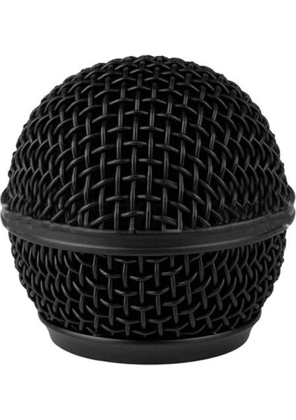 Kablosuz Mikrofon Grille Mikrofon Aksesuarları Shure SM58, SM58S, SM58LC ve More Black Için Metal Mikrofon Grille Başlığı (Yurt Dışından)