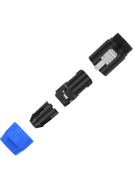 10PC 4pin NL4FC Hoparlör Konnektörü Ohm Fiş Hoparlör Ses Kablosu Adaptörü Bükülme Kilit 4pin Hopeon Dişi Jak Aksesuarları, Bir (Yurt Dışından) fırsatları