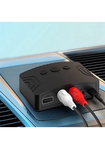 5.3 Bluetooth Müzik Alıcısı Bluetooth Adaptörü Kablosuz Bluetooth Ses Alıcısı Bluetooth Hoparlör Alıcı (Yurt Dışından)