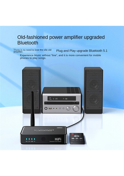 Bluetooth Ses Alıcı Verici 5.1 Nfc Stereo 3.5mm Aux Rca Optik Hıfı Kablosuz Ses Adaptörü Uzaktan (Yurt Dışından) fiyatları