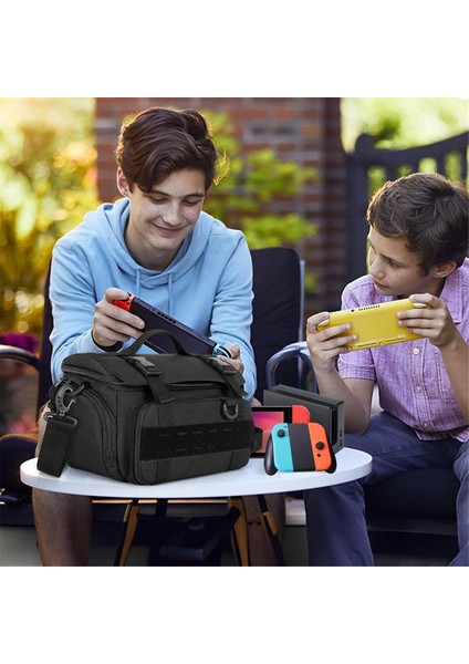 Rıhtım, Ac Adaptörü, Denetleyiciler Için Cepler ile Seyahat Çantası Omuz Depolama Taşıma Çantası (Yurt Dışından) indirimleri