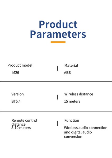 Hıfı 5.4 Bluetooth Alıcı Dijitalden Analog Dijitalden Analog Uzaktan Kumanda Koaksiyel Dönüştürücü Adaptör (Yurt Dışından)