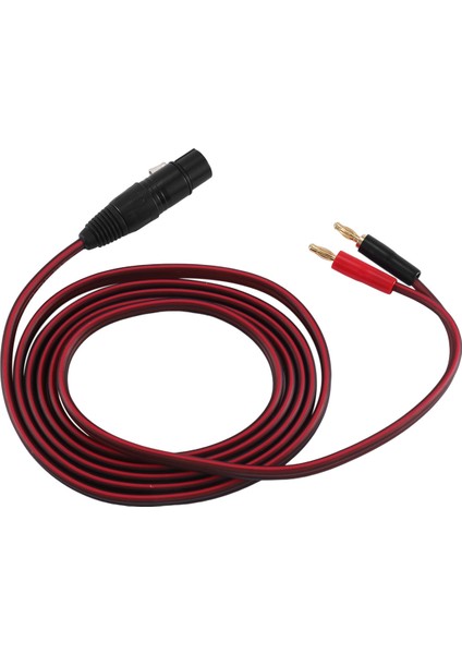 Xlr&#39;den Muz Hoparlör Kablosu, Xlr 3 Pin Dişi-Çift Muz Fişleri Ses Kablosu, Altın Kaplamalı 4mm Fişe Xlr3 Pro Hifi (Yurt Dışından) fiyatları