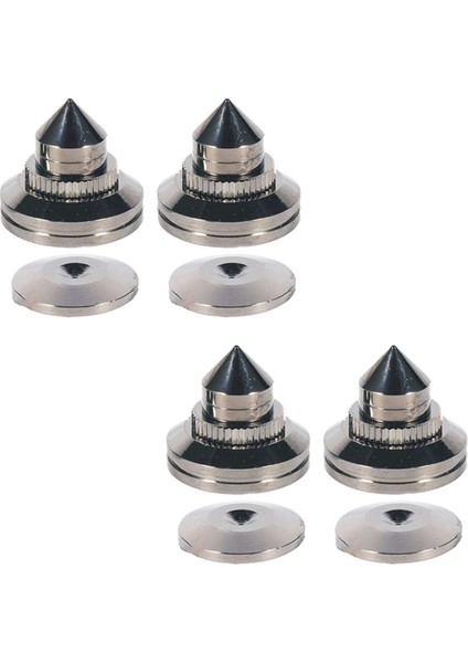 4 Pcs 28X25MM Hoparlörler Ayak Ayak Padü Saf Bakır Hoparlör Kutusu Çiviler Koni Zemin Ayağı Çivi Siyah (Yurt Dışından)