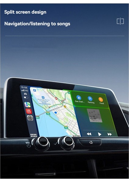 USB 2 Arada Kablosuz Carplay Android Otomatik Adaptör Kablosuz Araç Adaptörü Kablolu Android Otomatik&#39;i Kablosuz&#39;a Dönüştür (Yurt Dışından) fiyatları