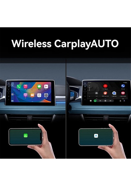 Araba Akıllı Kutu Kablosuz Otomatik Otomatik Akıllı Araba Adaptörü Kablosuz Carplay Android Otomatik Adaptör (Yurt Dışından) fırsatları