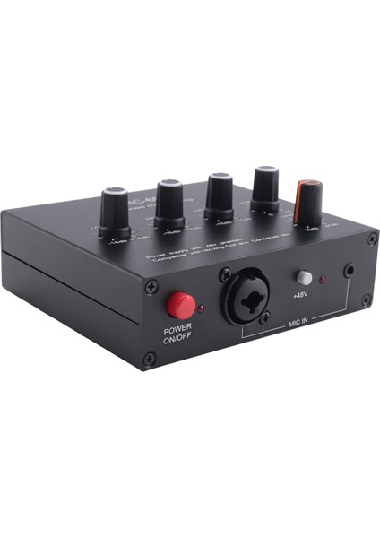 Mıc-60 3-Bantlı Ekolayzer Dengeli Mic Preamp Preamp Mikrofon Preamplatıcı Dc Kablosu ve 6.5mm Kablo (Yurt Dışından) indirimleri