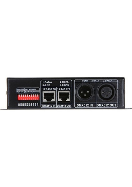 Dc 12V-24V 3 Kanallı Dmx Decoder Rgb 5050 3528 LED Şerit Işık Adaptörü (Yurt Dışından) fiyatları