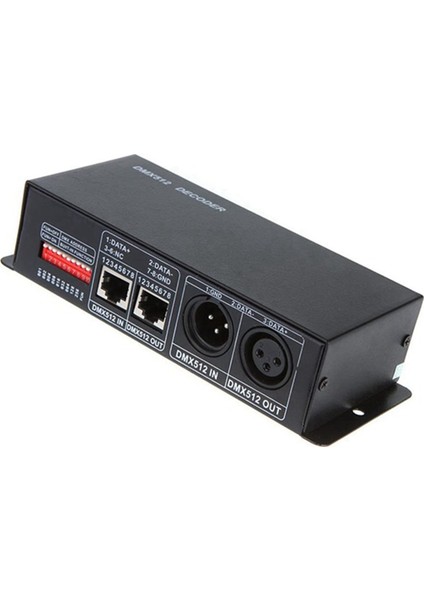 Dc 12V-24V 3 Kanallı Dmx Decoder Rgb 5050 3528 LED Şerit Işık Adaptörü (Yurt Dışından) indirimleri