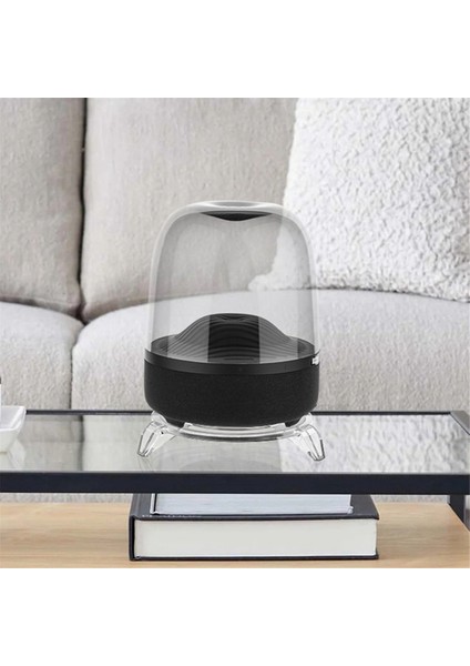 Akrilik Masaüstü Hoparlör Harman Kardon Aura Studio 3/4 Gen Stand Hoparlör Stand Temel Destek Braketi (Yurt Dışından) modelleri