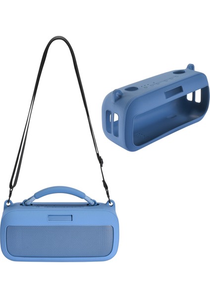 Bose Soundlink Için Silikon Tutucu Kapak Kılıfı Değiştirme Max Bluetooth Taşınabilir Hoparlör Mavi (Yurt Dışından) fiyatları