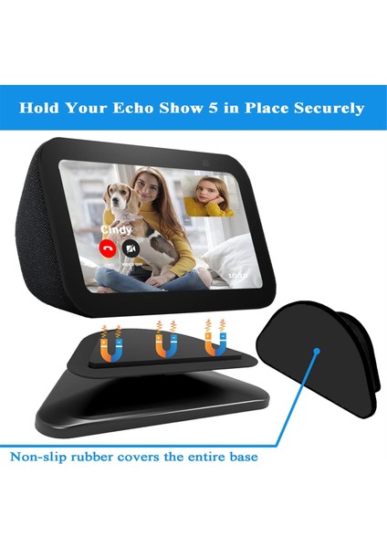 Echo Show 5 (3. Gen), Akıllı Ekran Manyetik Stand Mounta (Yurt Dışından) fiyatları