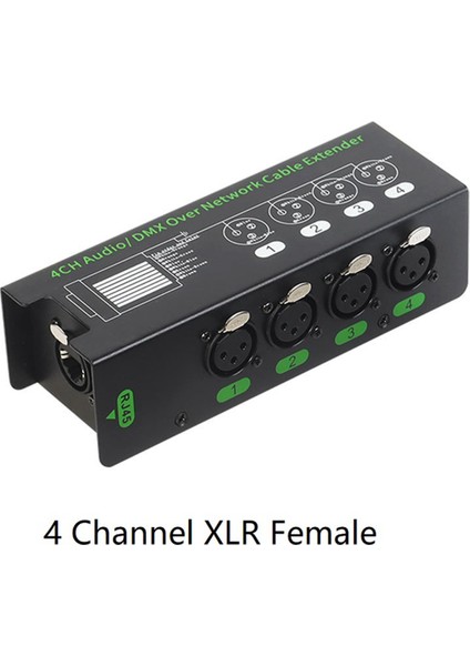 1paır 4ch 3 Pın Ses/dmx Ağ Kablosu Genişletici DMX512 Ağ Sinyali Genişletici Xlr&#39;den RJ45 Adaptör 1 Erkek+1 Kadın (Yurt Dışından) indirimleri