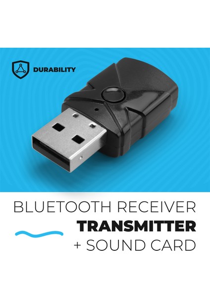 USB Bluetooth 5.2 Ses Adaptörü Kablosuz Alıcı Verici Ses Kartı 3.5mm Aux Müzik Dongle Tv Araba Hoparlör Pc (Yurt Dışından) indirimleri