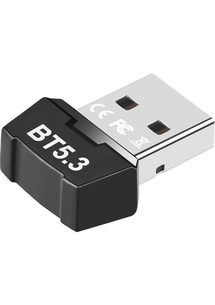 Rtl5.3 Bluetooth Adaptörü Sürücüsiz Bilgisayar USB Kablosuz Bluetooth Alıcı Verici Bluetooth Ses Kulaklığı (Yurt Dışından)
